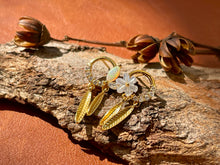 Solid Opal Spring earrings