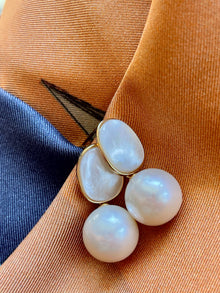 S925 Silver 10mm Freshwater Cultured Pearl Earrings