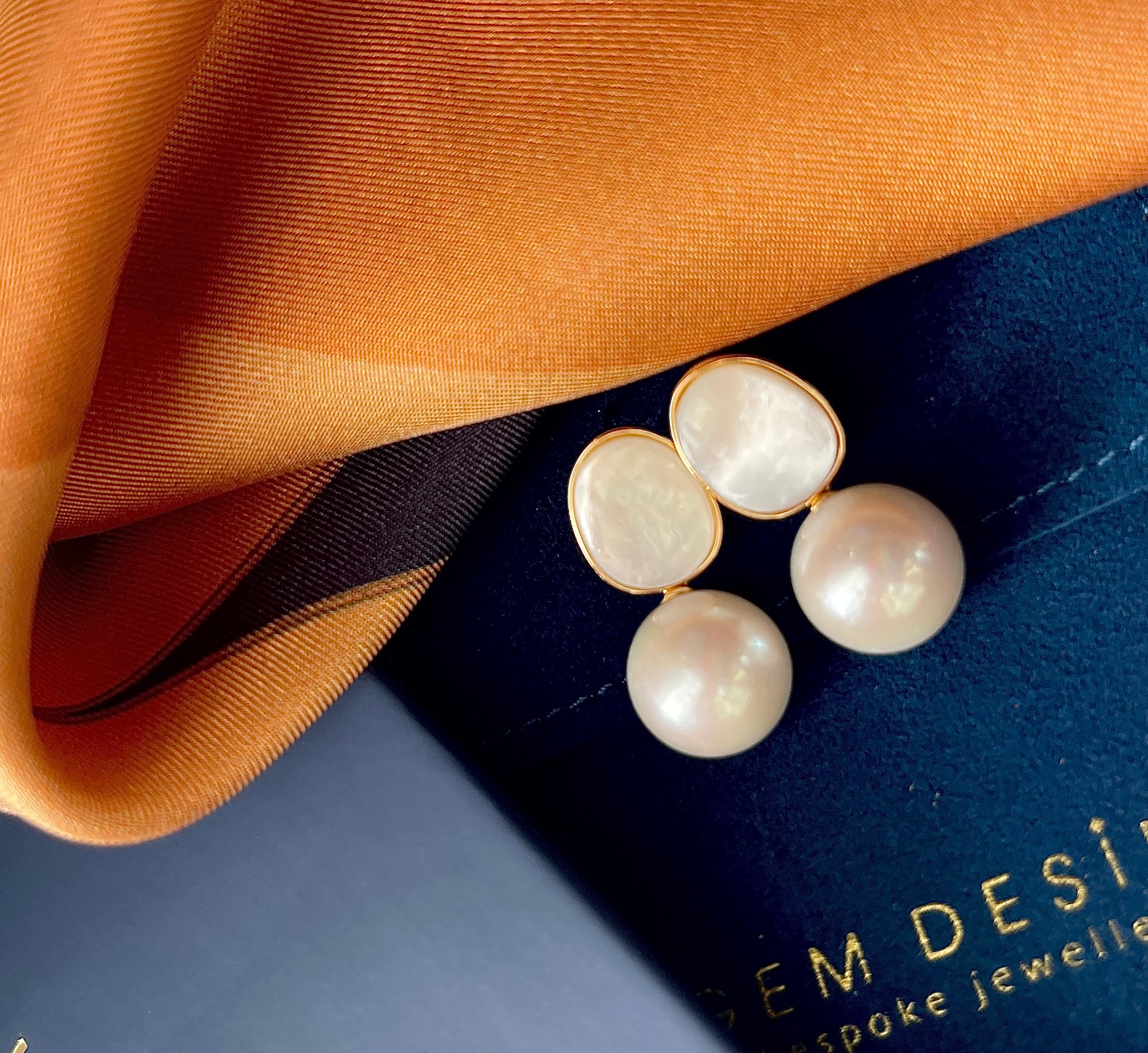 S925 Silver 10mm Freshwater Cultured Pearl Earrings