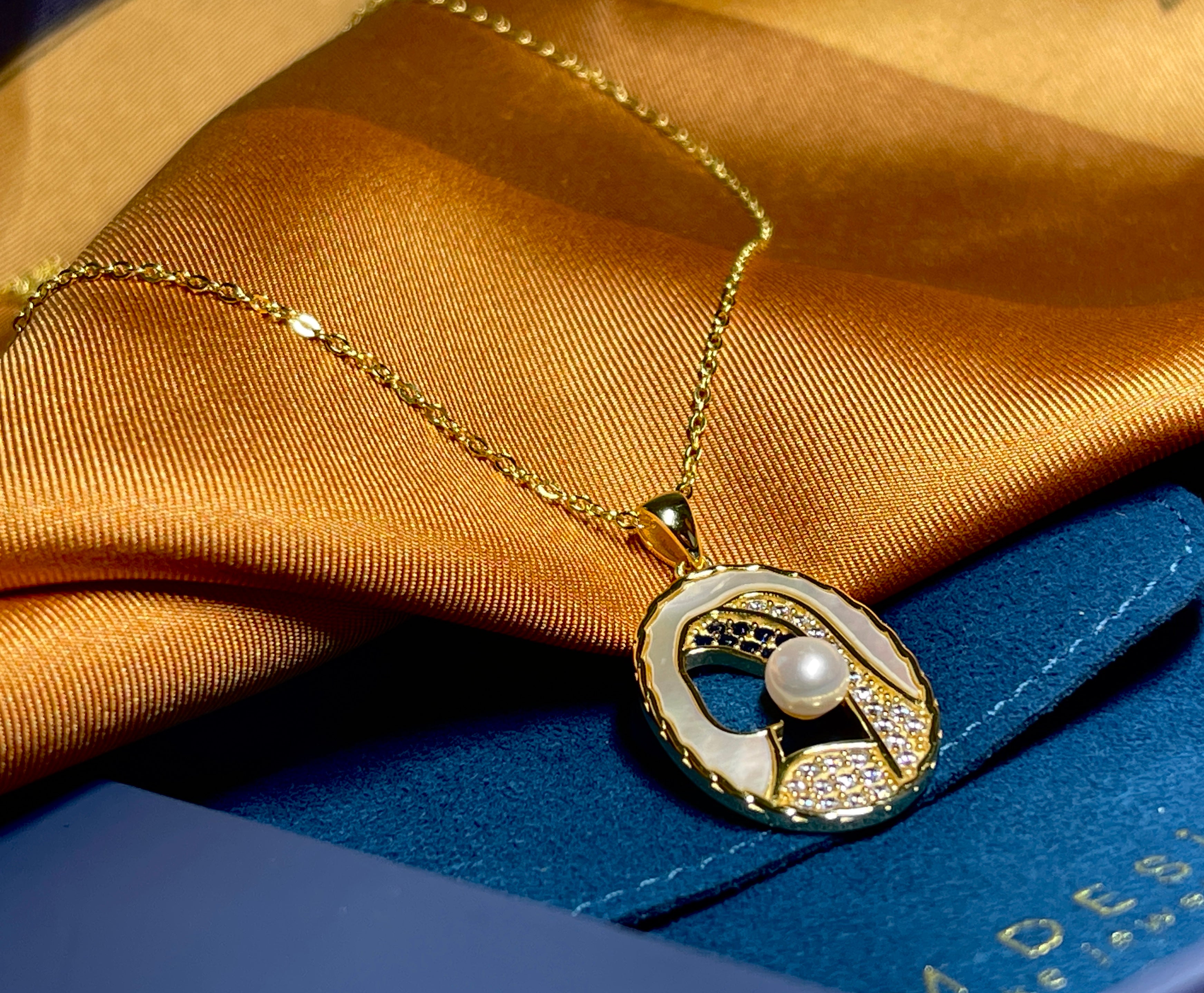 Girl with a Pearl Earring” Necklace