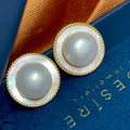 7-8mm Freshwater Cultured Pearl Earrings