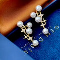 Starry Night Freshwater Pearl Earrings
