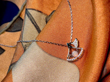 Solid Opal Fan shaped Pendant