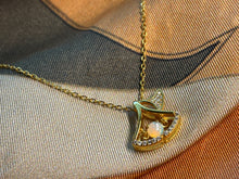 Solid Opal Fan shaped Pendant