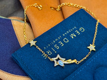 Solid Opal Star Bracelet