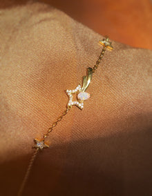 Solid Opal Star Bracelet