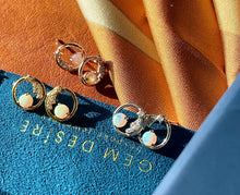 Solid Opal Earrings